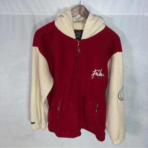 Vintage Fubu Fleeced Hooded Sweater - Picture 8 of 9